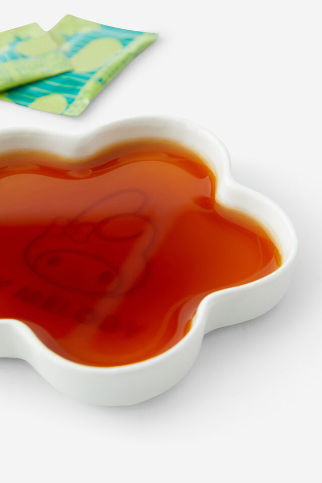 Collab Shaped Sauce Dish, LCN SAN HELLO KITTY MY MELODY