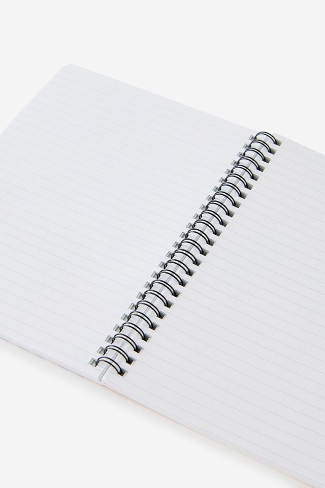 A5 Spiral Notebook, STRAWBERRY MILK TOMATO