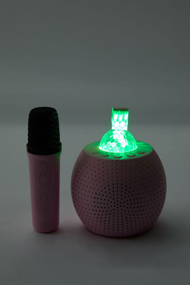 Party Karaoke Speaker With Light, PINK BLOSSOM