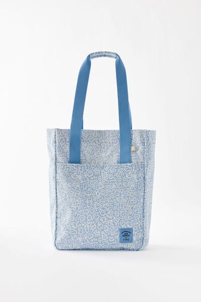 License Campus Tote, LCN DOO DOODLE BOY / BLUE SKIES