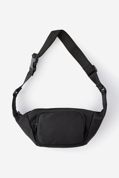 Traveller Sling Bag, BLACK
