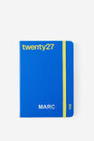 Personalised 2027 B6 Weekly On Schedule Diary, OCEANA/WASABI - example image 1
