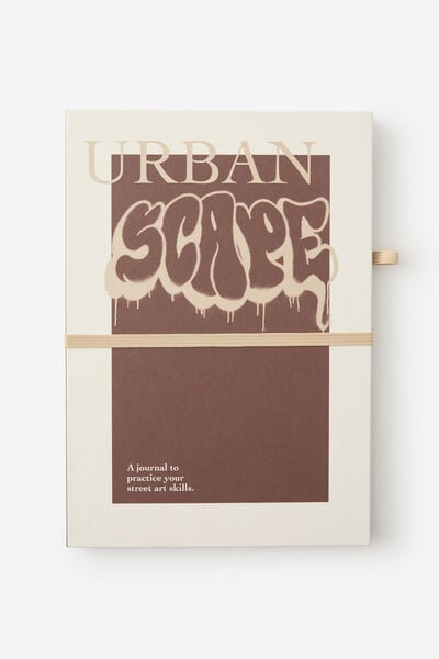 Premium B5 Activity Journal, URBAN SCAPE