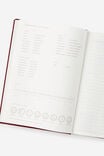 2026 B5 Daily Hard Metro Diary, Cabernet - alternate image 4