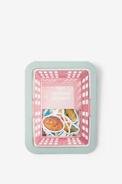 Jumbled Sticker Pack, IN MY BASKET