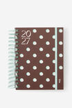 Select Colour: ESPRESSO POLKA