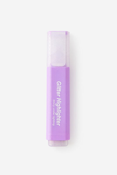 Jumbo Glitter Highlighter, PURPLE