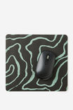 Mouse Mat, TYPOGRAPHIC/BLACK - example image 2