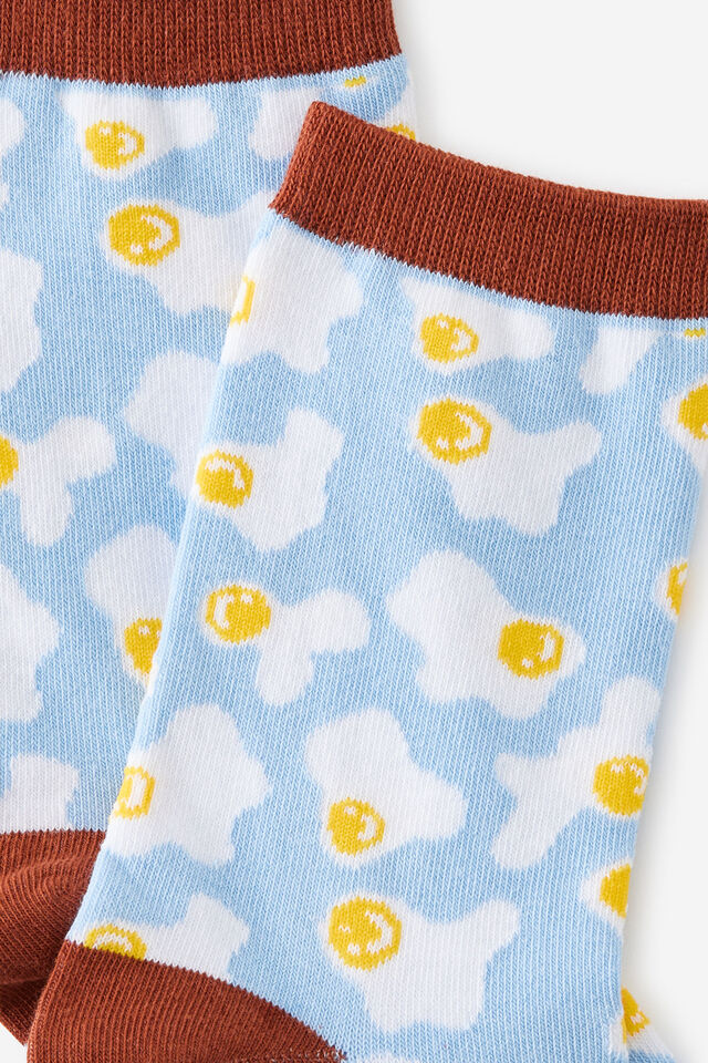 Mid Crew Socks, EGG YARDAGE