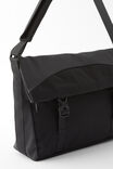 Metro Messenger Satchel, BLACK / METALLIC - alternate image 2