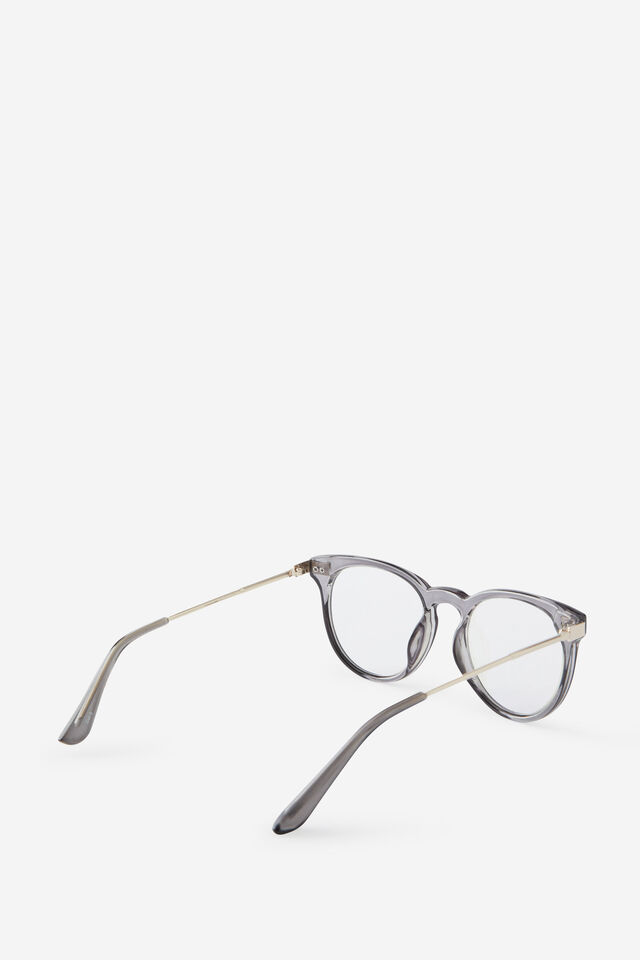 Remi Blue Light Blocking Glasses, TINTED BLACK