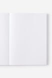 A4 Stitch Bound Sketch Book, GREY ZING - example image 2