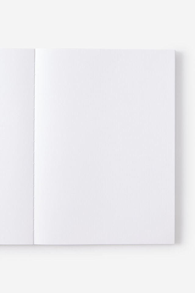 A4 Stitch Bound Sketch Book, GREY ZING