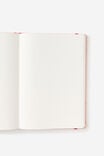 Metro B5 Hard Dot Notebook, Ditsy Pansy Pink Clay - alternate image 2