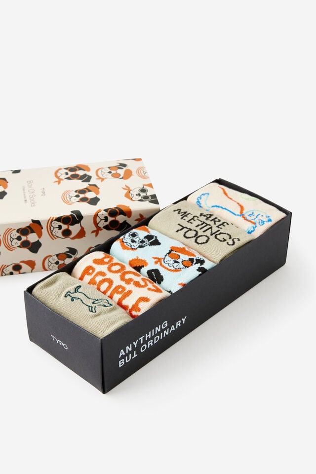 Box Of Socks, DOG LOVERS (M/L)