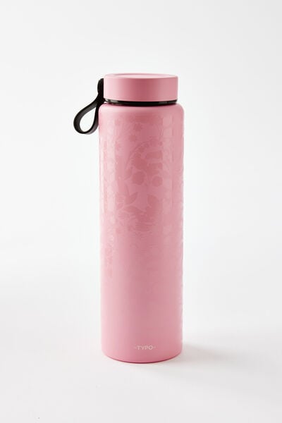 On The Move 1L Drink Bottle 2.0, BLOOM / STRAWBERRY MILK