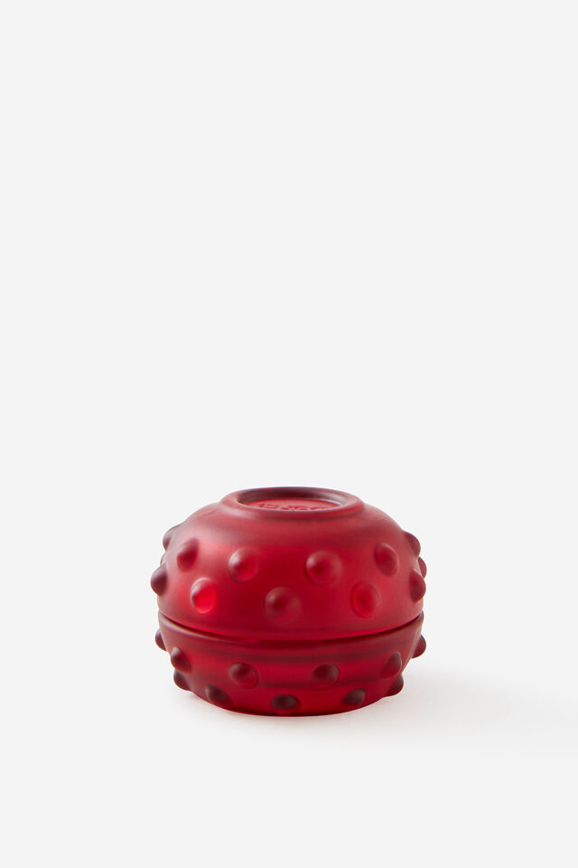 Mini Stackers Glass Tea Light Candle, PETAL DRIFT PLUM BUMPY