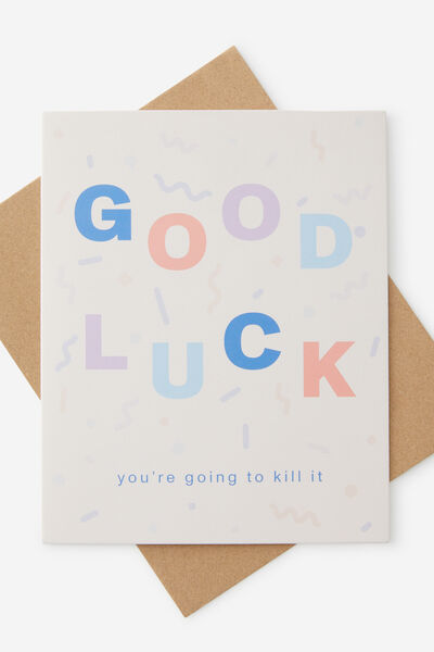 Good Luck Card, GOOD LUCK STREAMER