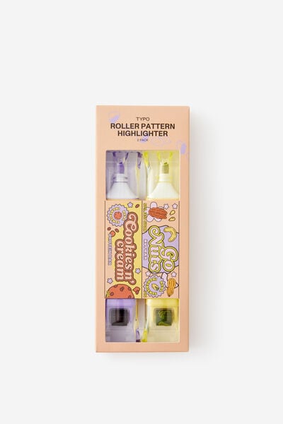 Roller Stamp Highlighter, NUT COOKIE BAR