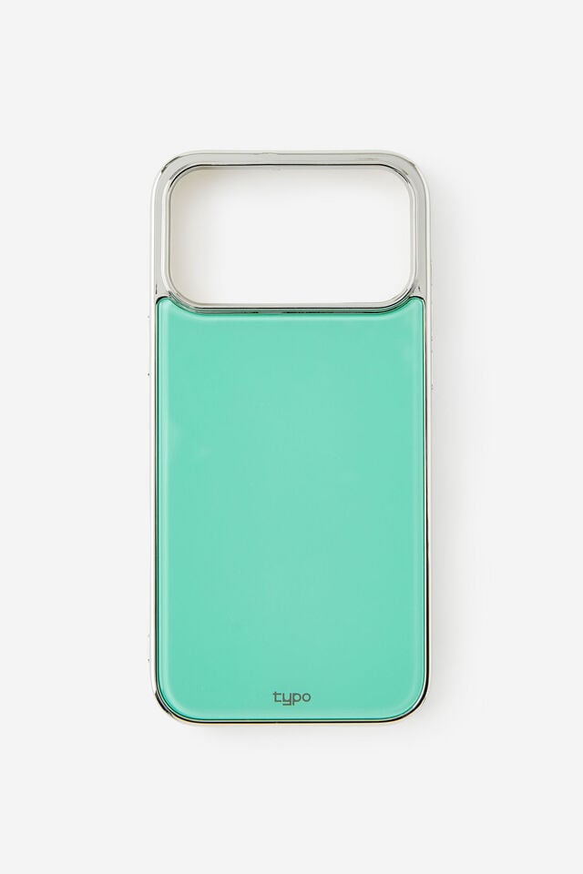 Bubble Phone Case Iphone 17 Pro Max/18 Pro Max, JELLY MINT CHROME