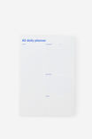 A5 Daily Notepad Planner, BURNT ORANGE - example image 1