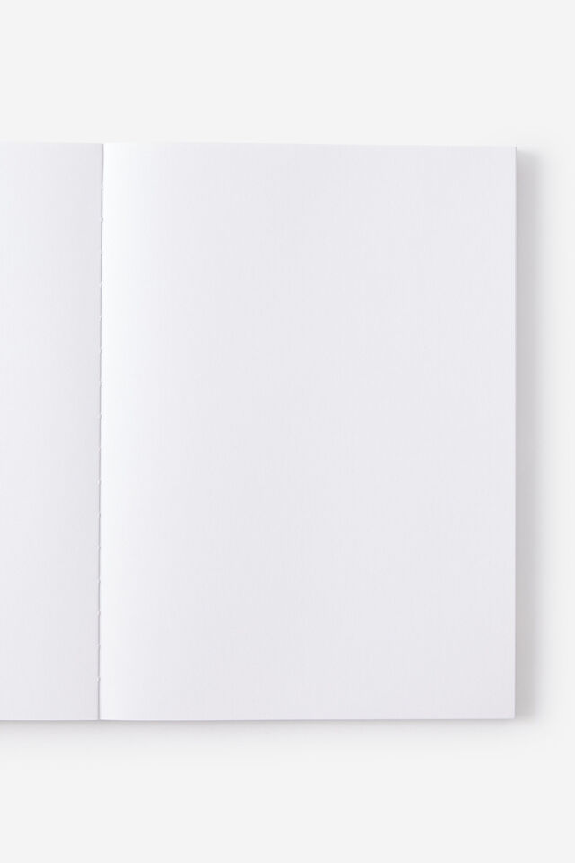 A4 Stitch Bound Sketch Book, GREY ZING