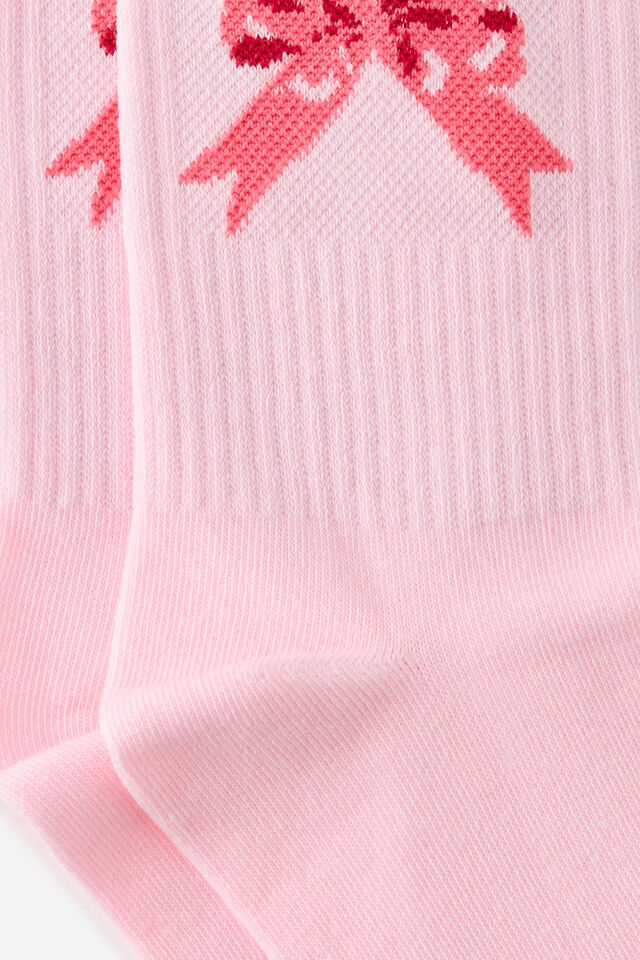Socks, STRIPE BOW