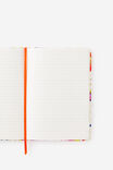 Personalised A5 Hard Lined Notetaker Notebook, ECRU CELESTIAL - example image 2