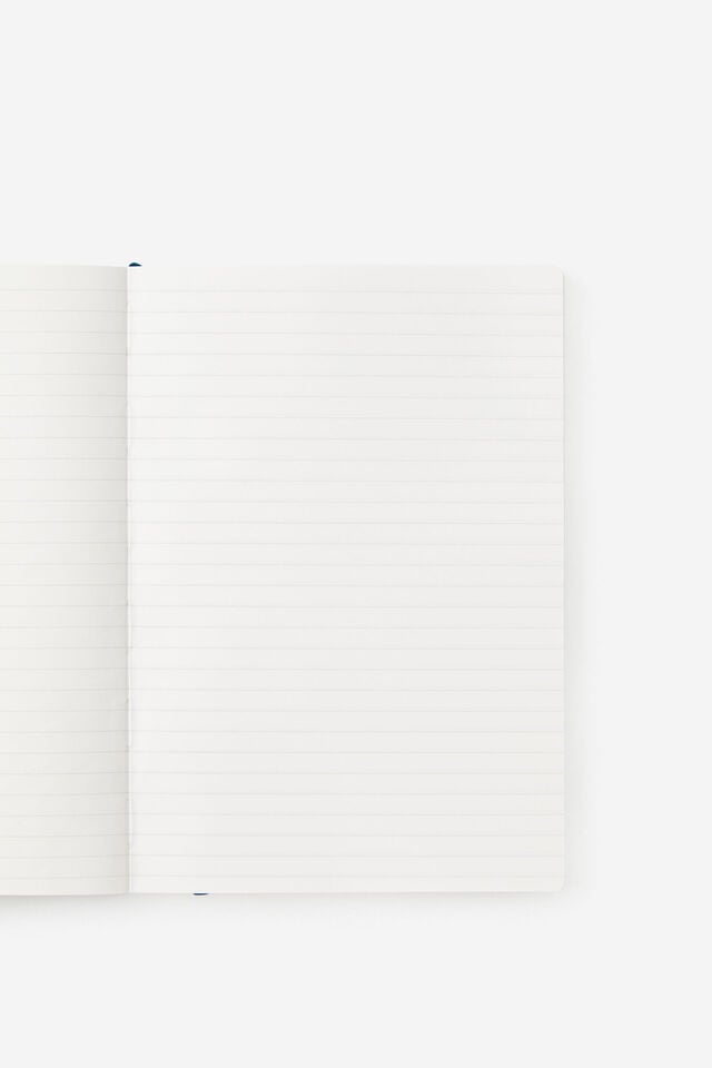 A5 Soft Cover Lined Notebook, NORTH SEA
