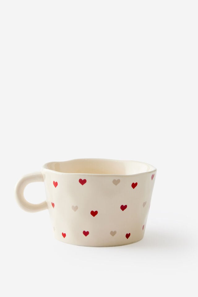 Novelty Shaped Mug, MICRO HEARTS