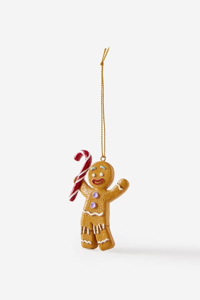 Collab Resin Christmas Ornament, LCN UNI SHREK GINGY