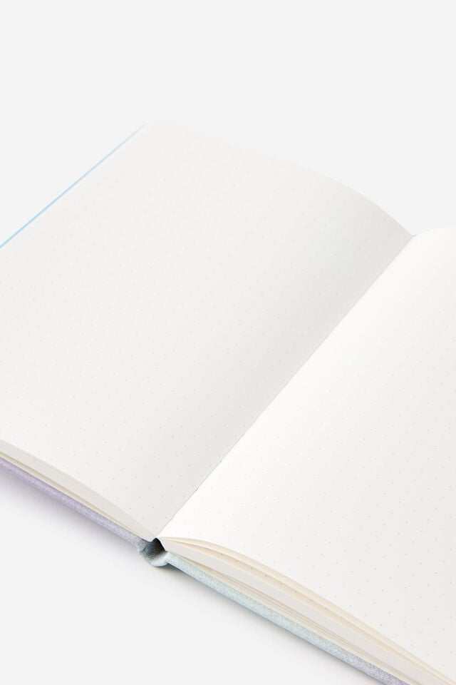 Metro A5 Hard Dot Notebook, DIFFUSION SILVER LILAC