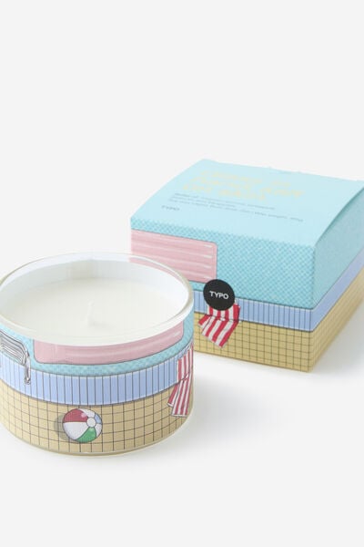 Essential Candle, GLASS IN HAND, SALT ON SKIN