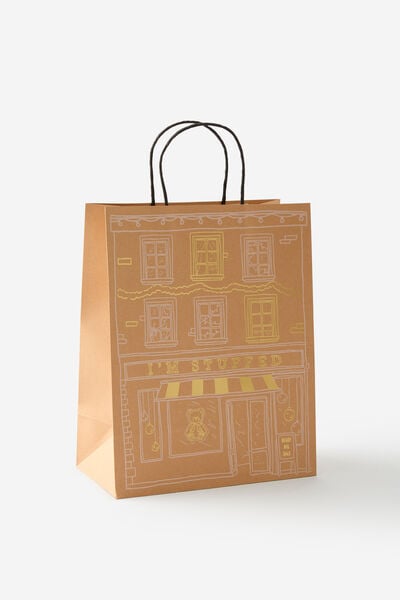 Premium Gift Bag - Medium, SHAPED TINY WORLD