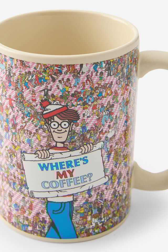 Daily Dose Mug, LCN UNI WHERE S WALLY YARDAGE