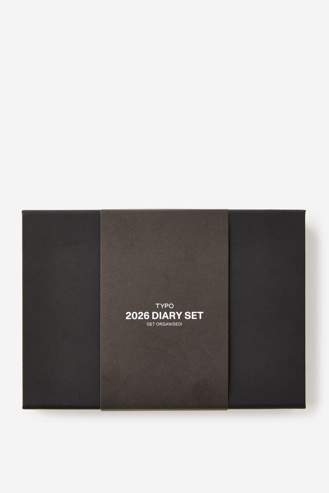 2026 Diary Gift Set, BLACK