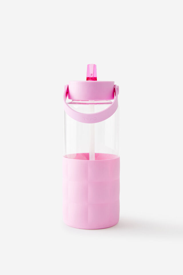 Premium Big Sipper Drink Bottle, PINK CLOUD