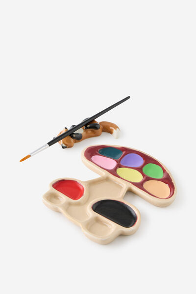 Paint & Palette Set, WOODLAND MUSHROOMS
