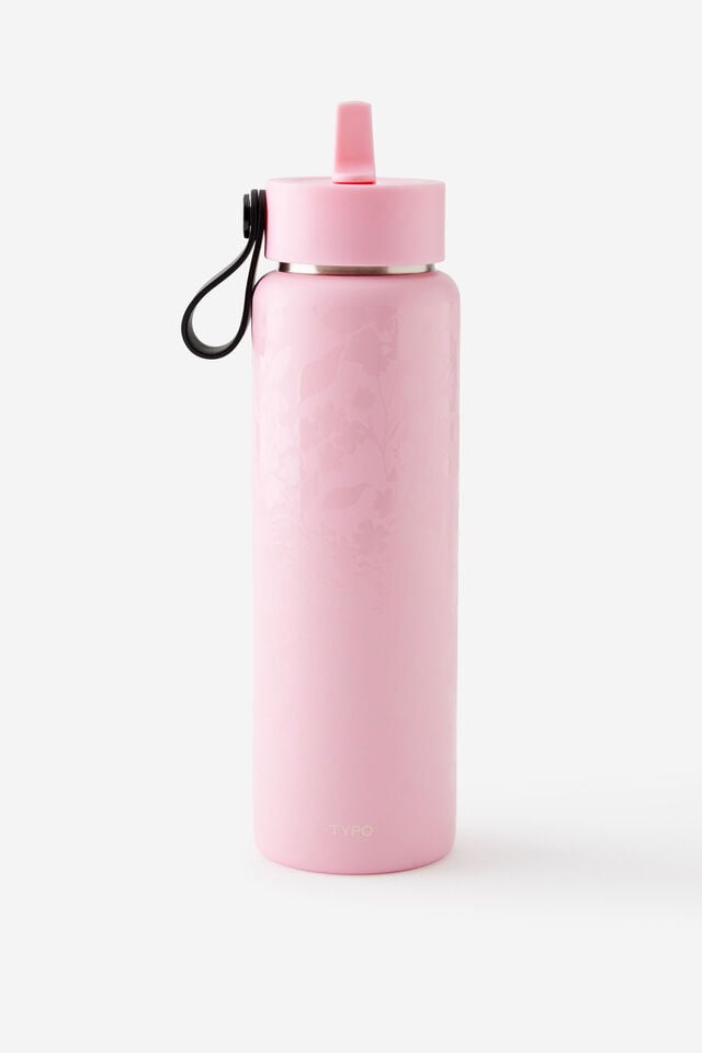 On The Move 500Ml Sipper Top, BLOOM / STRAWBERRY MILK