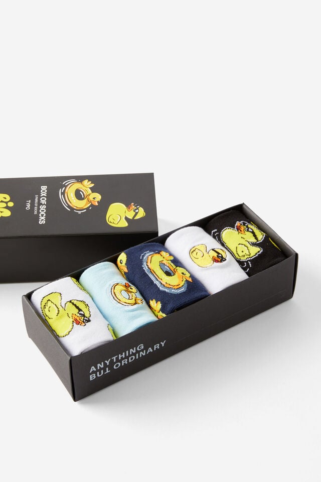 Box Of Socks, INFLATABLE DUCK RINGS (M/L)