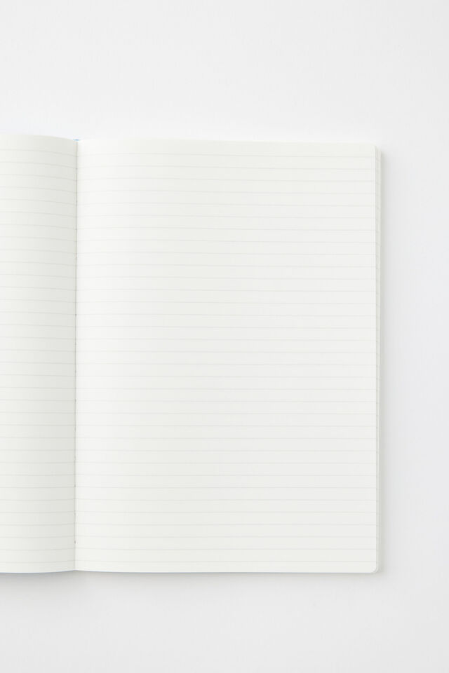 B5 Soft Cover Lined Notebook, BLUE SKIES