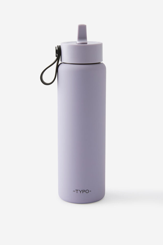 On The Move 500Ml Sipper Top, SILVER LILAC