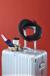 Wrap Around Travel Pillow, BLACK TEXTURE - alternate image 2