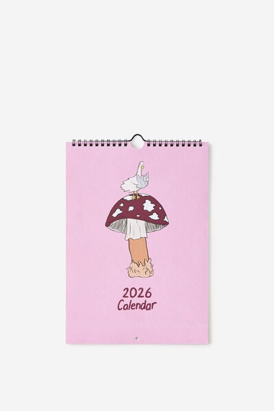 2026 Get A Date Wall Calendar, WOODLAND