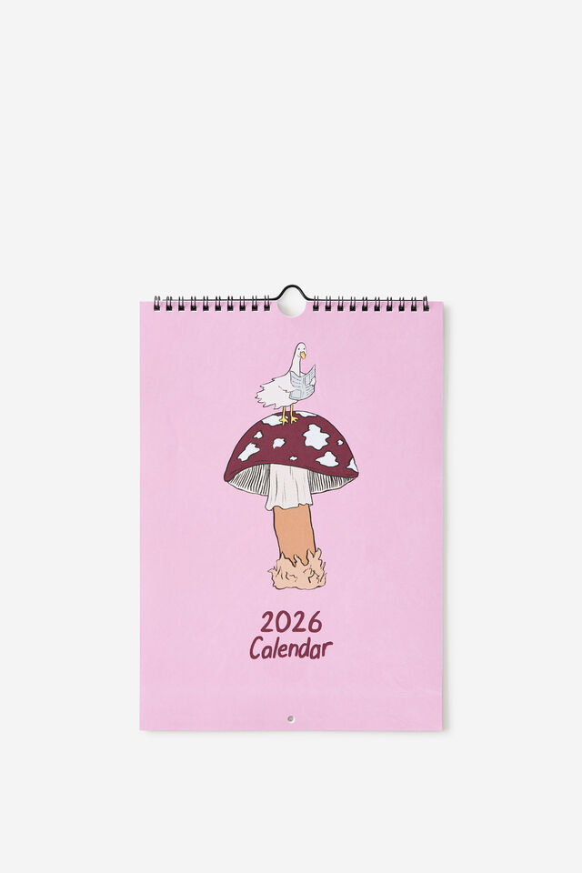 2026 Get A Date Wall Calendar, WOODLAND