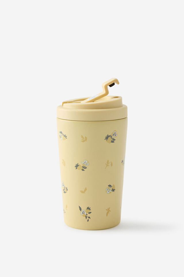 Metal Commuter Cup, DITSY PANSY / LEMON TART