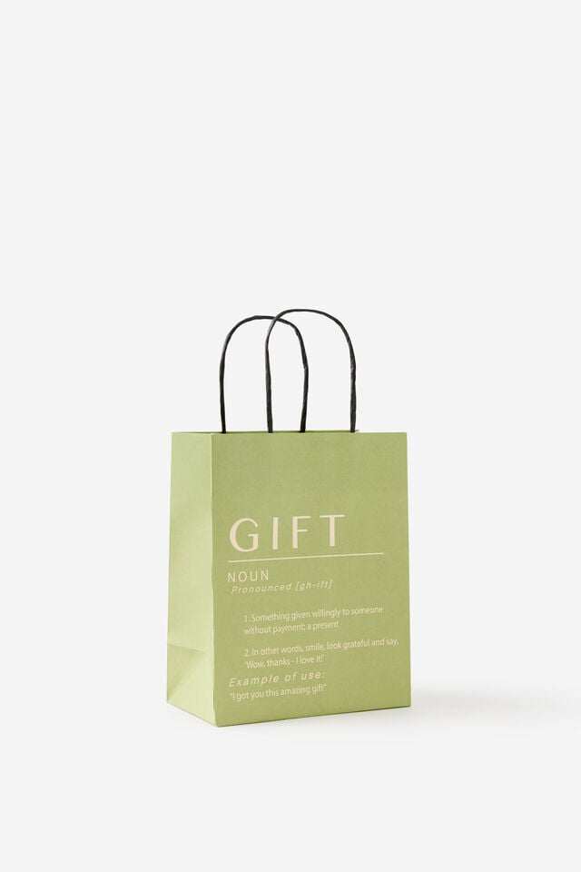 Gift Bag Small, BAY LEAF GIFT