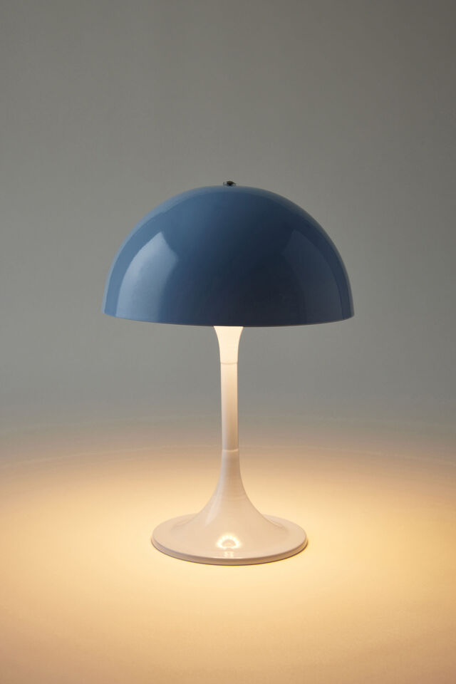 Solid Mushroom Lamp, BLUE SKIES