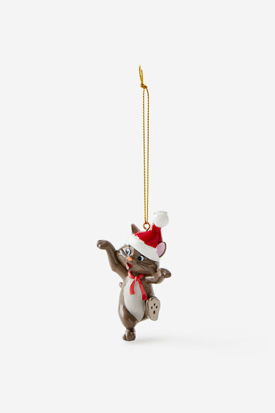 Collab Resin Christmas Ornament, LCN DIS ARISTOCATS BERLIOZ