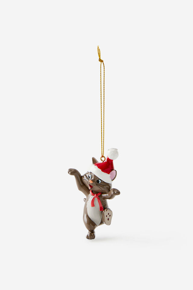 Collab Resin Christmas Ornament, LCN DIS ARISTOCATS BERLIOZ